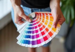 Nuancier de couleurs pour conseil couleur